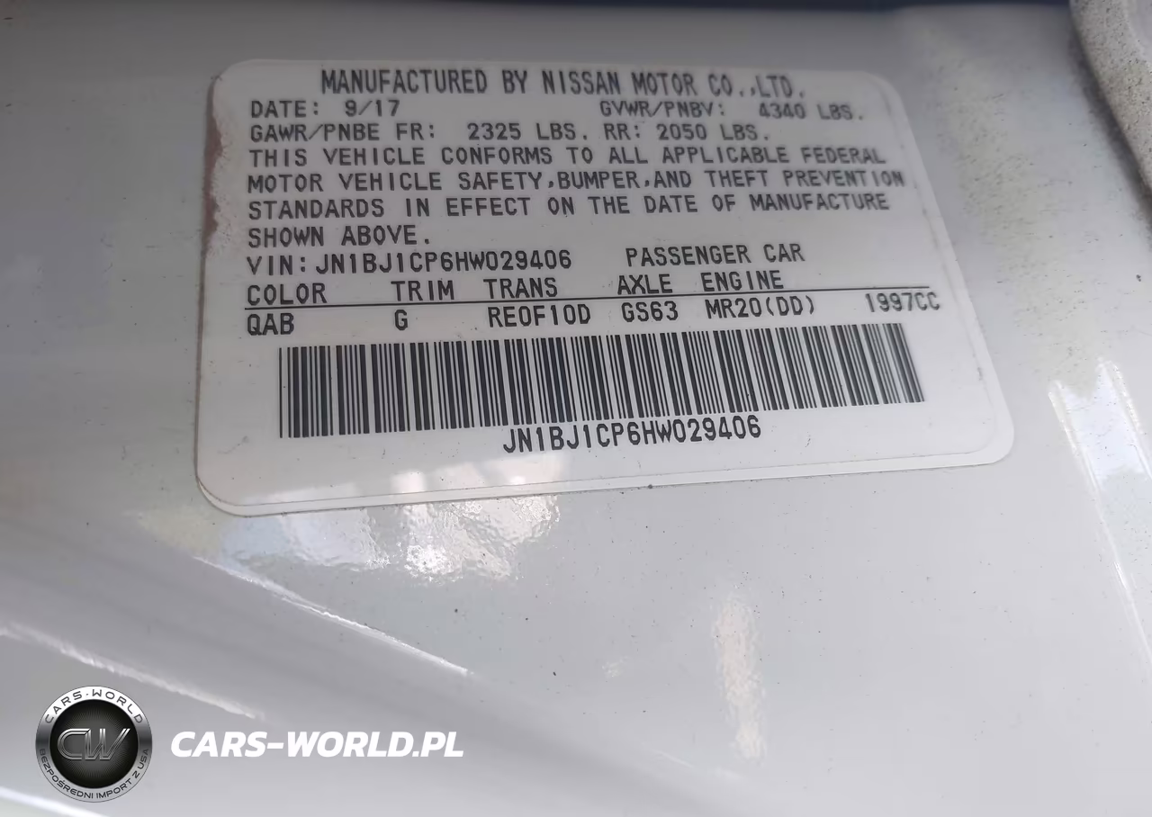 2017 Nissan Rogue Sport Sv VIN:JN1BJ1CP6HW029406 - 9