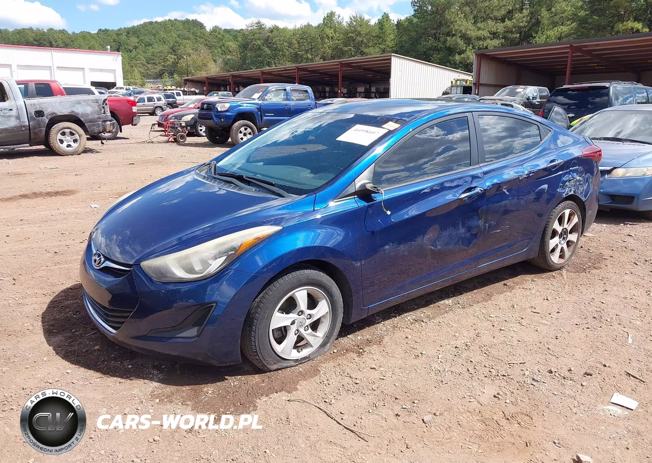 2016 Hyundai Elantra Se VIN:5NPDH4AE7GH760595 - 2