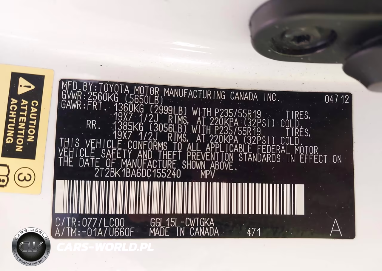 2013 Lexus Rx 350 VIN:2T2BK1BA6DC155240 - 9