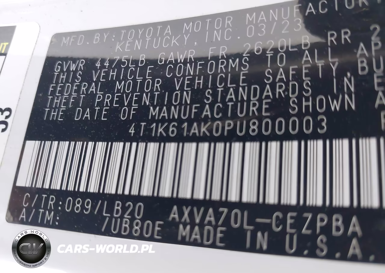 2023 Toyota Camry Xse VIN:4T1K61AK0PU800003 - 9