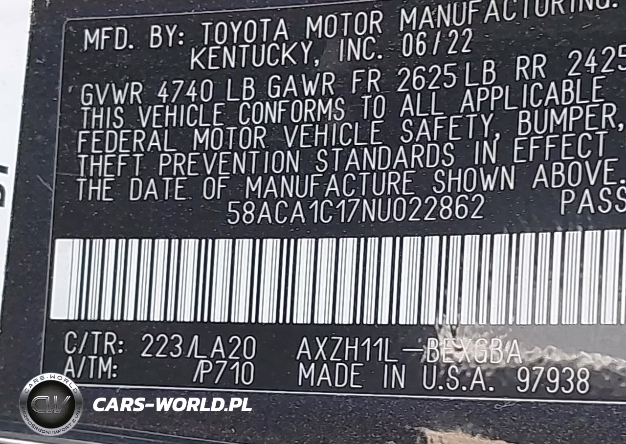 2022 Lexus Es 300H VIN:58ACA1C17NU022862 - 9