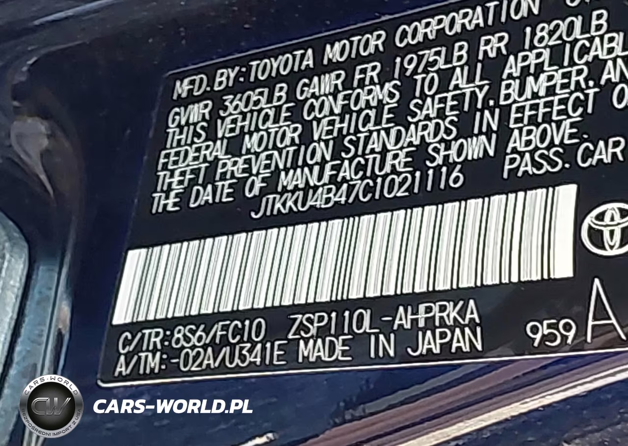 2012 Scion Xd VIN:JTKKU4B47C1021116 - 9
