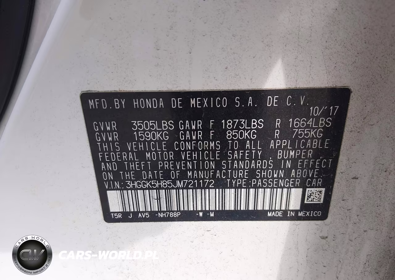 2018 Honda Fit Ex VIN:3HGGK5H85JM721172 - 9