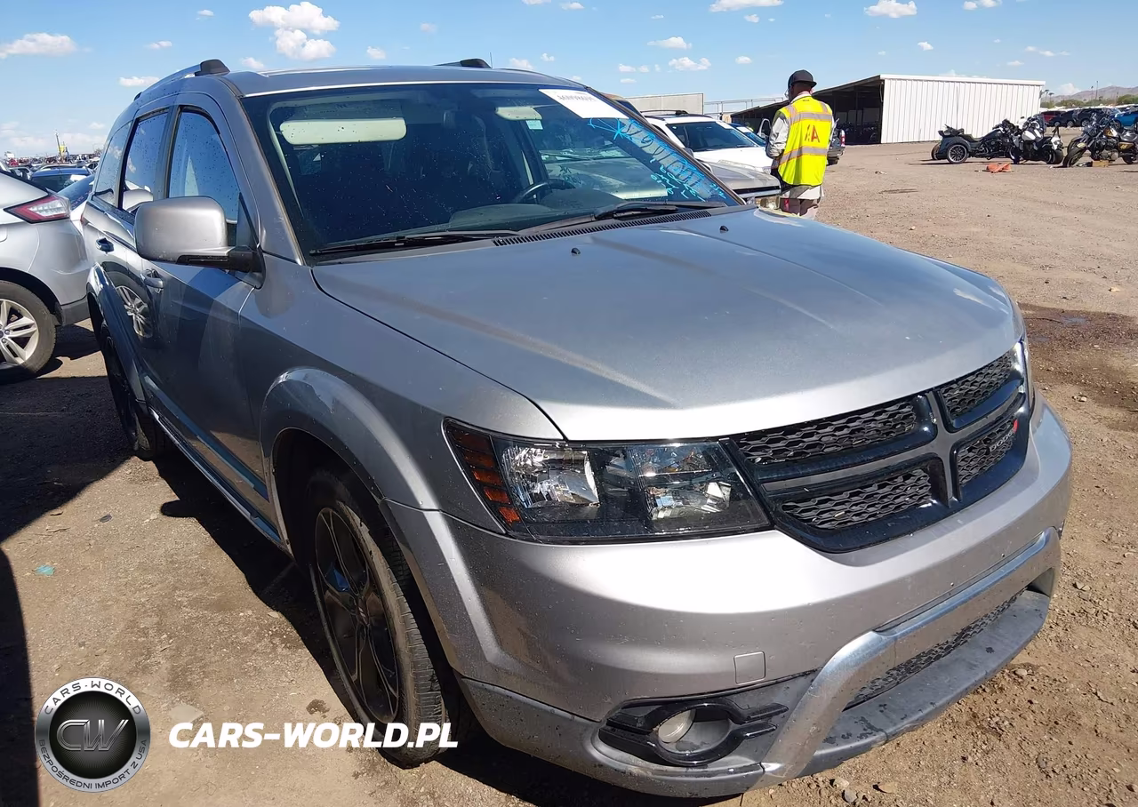 2018 Dodge Journey Crossroad Awd VIN:3C4PDDGG8JT387091 - 1