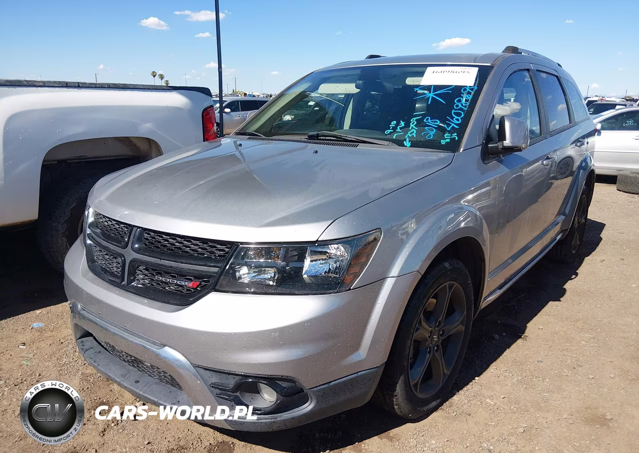 2018 Dodge Journey Crossroad Awd VIN:3C4PDDGG8JT387091 - 2
