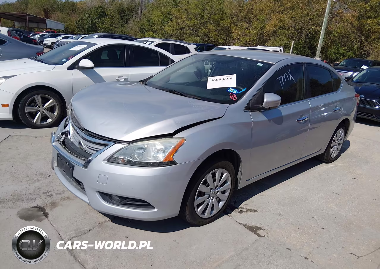 2014 Nissan Sentra Sv VIN:3N1AB7AP9EL664930 - 2