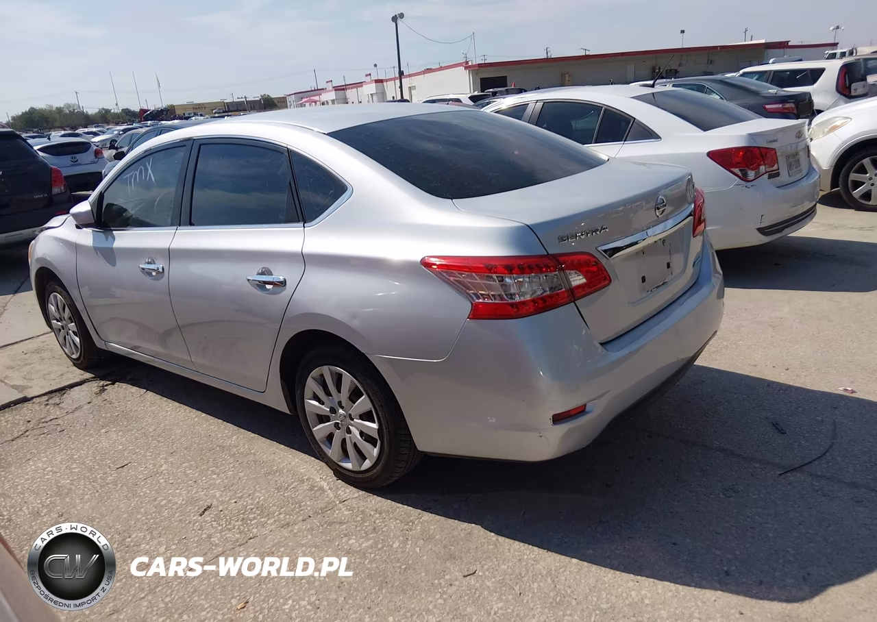 2014 Nissan Sentra Sv VIN:3N1AB7AP9EL664930 - 3