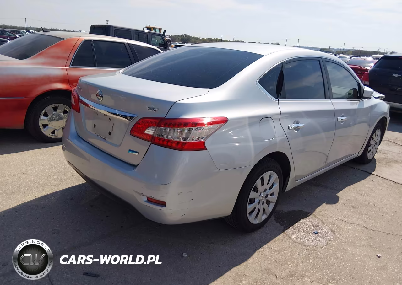 2014 Nissan Sentra Sv VIN:3N1AB7AP9EL664930 - 4