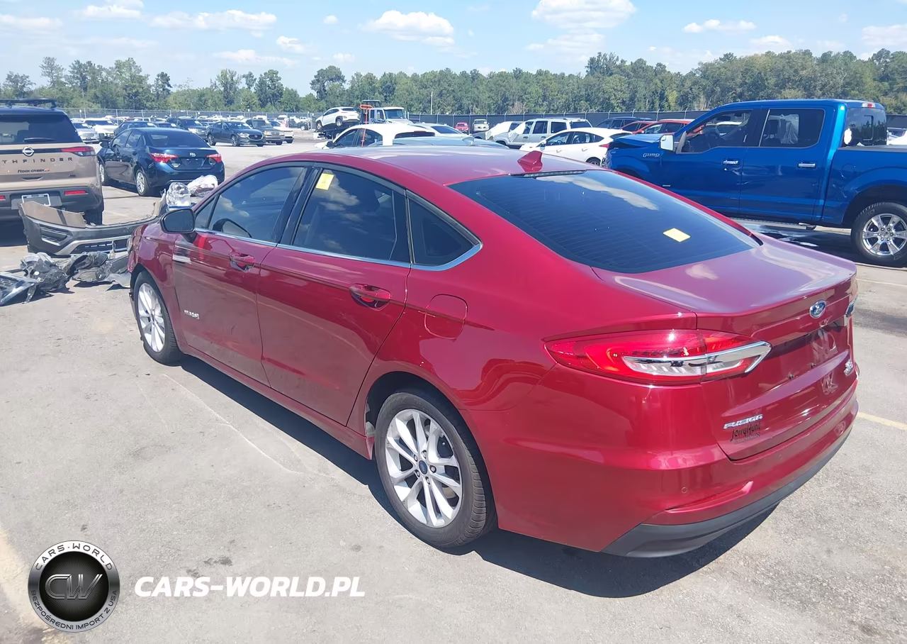 2019 Ford Fusion Hybrid Se VIN:3FA6P0LU6KR212768 - 3