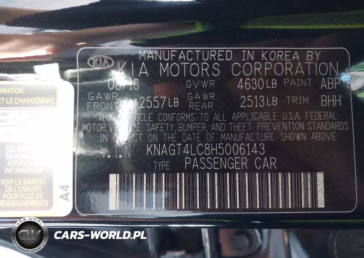 2017 Kia Optima Hybrid VIN:KNAGT4LC8H5006143 - 9