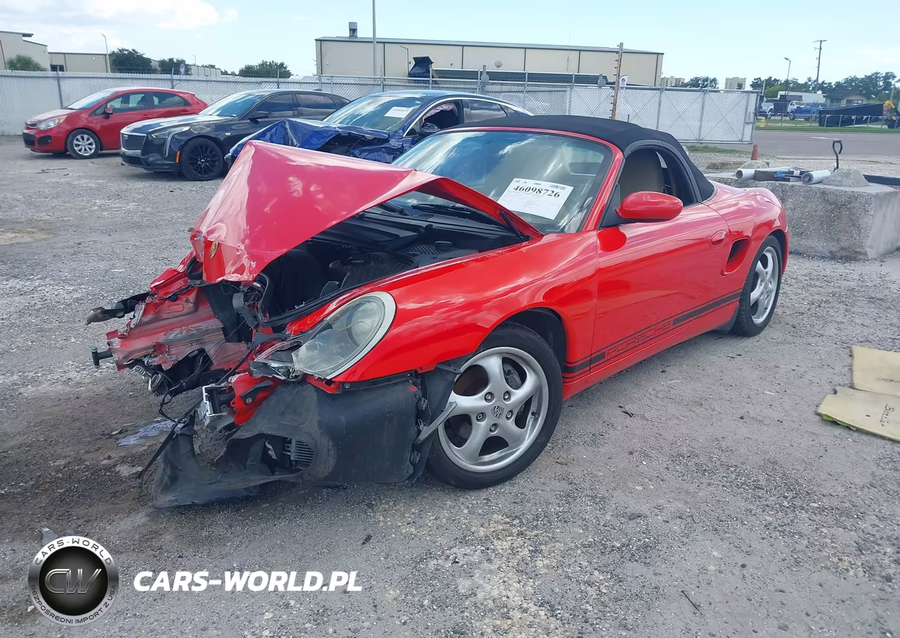 2000 Porsche Boxster VIN:WP0CA2986YU627515 - 2