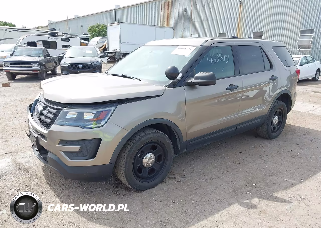 2018 Ford Explorer Police Interceptor VIN:1FM5K8AR2JGC43065 - 2