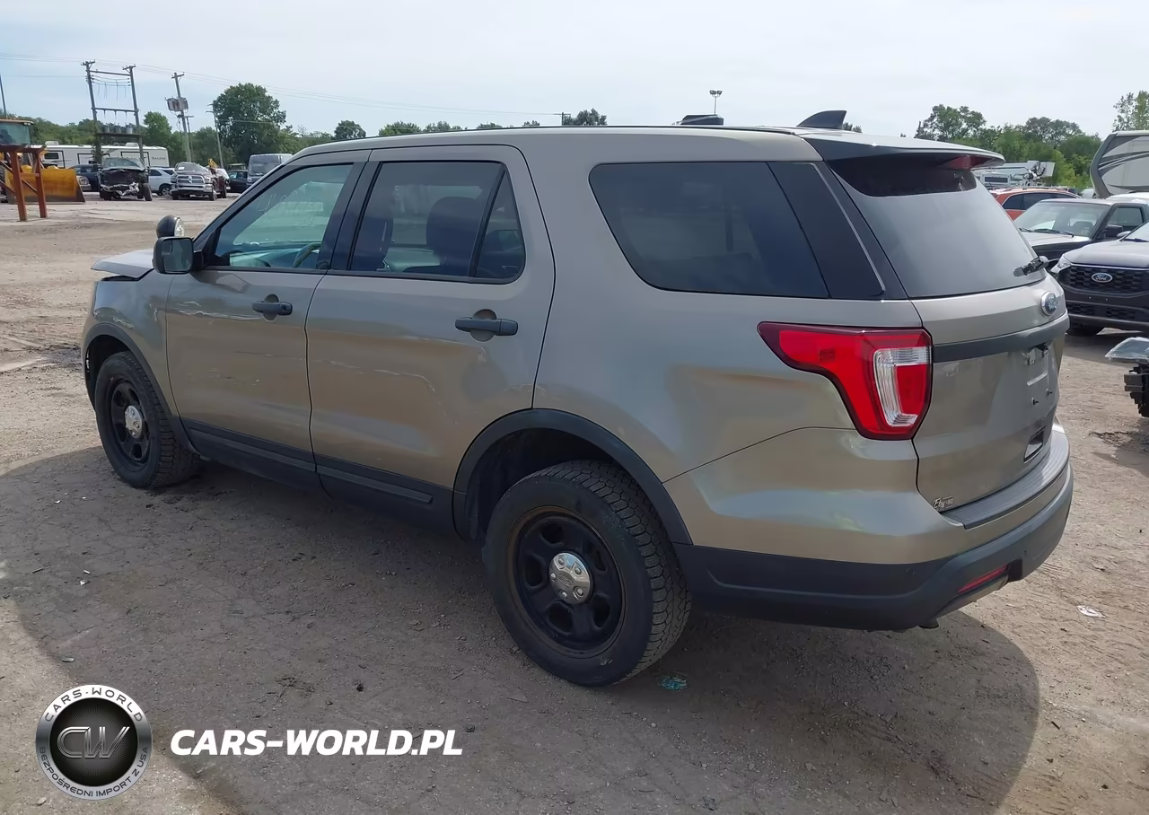 2018 Ford Explorer Police Interceptor VIN:1FM5K8AR2JGC43065 - 3