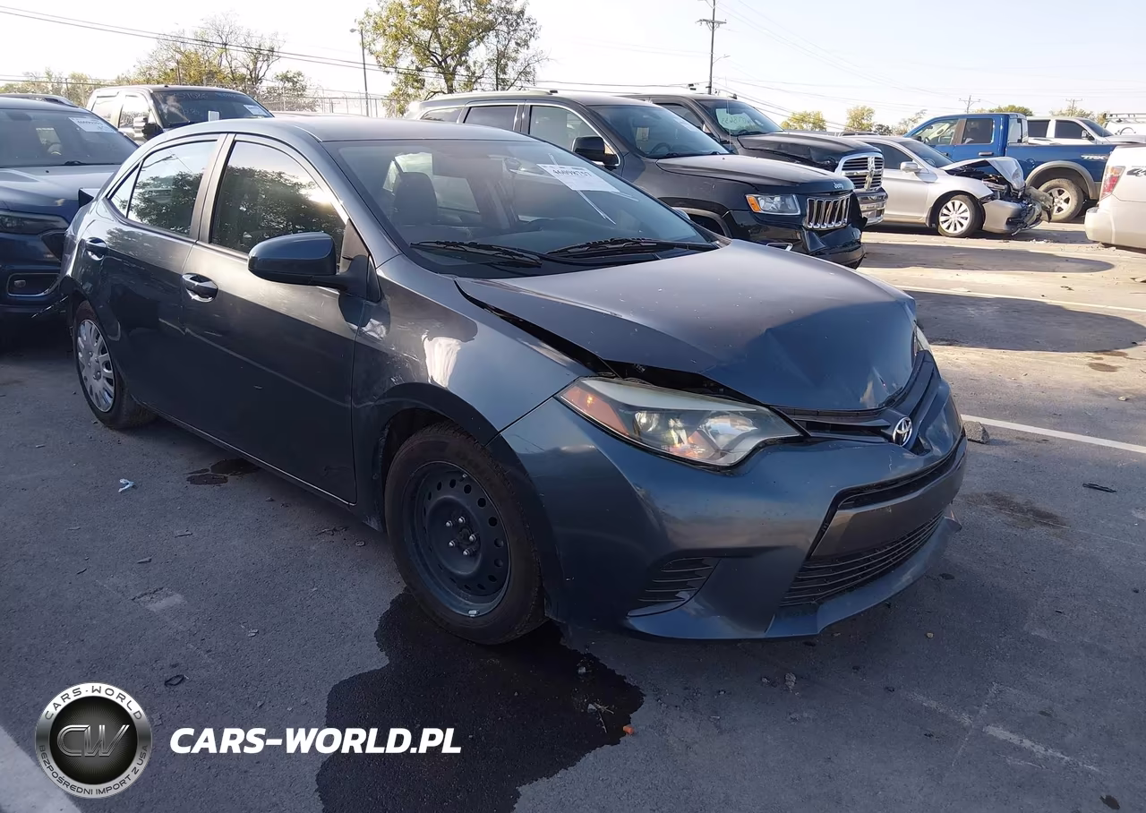 2015 Toyota Corolla Le VIN:2T1BURHE0FC238236 - 1