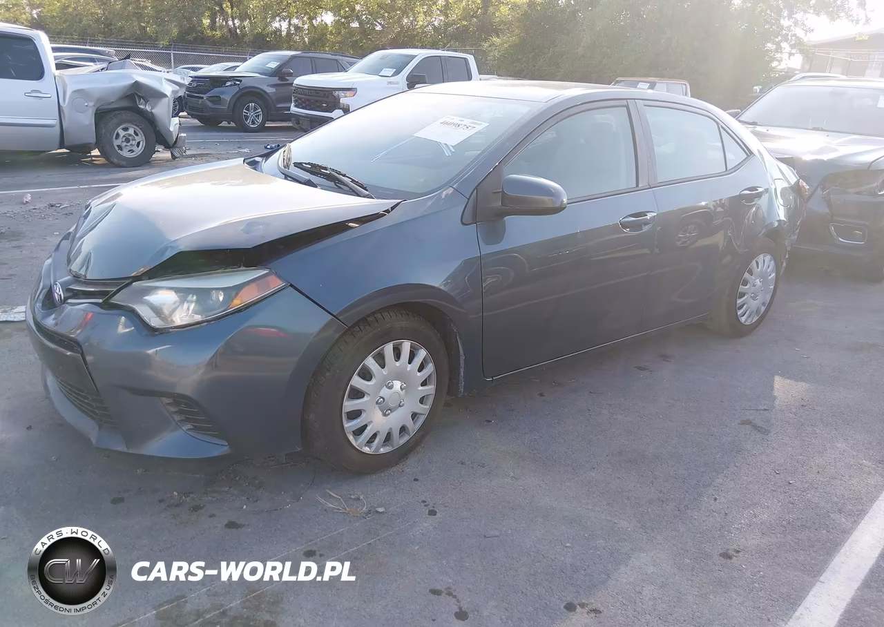 2015 Toyota Corolla Le VIN:2T1BURHE0FC238236 - 2