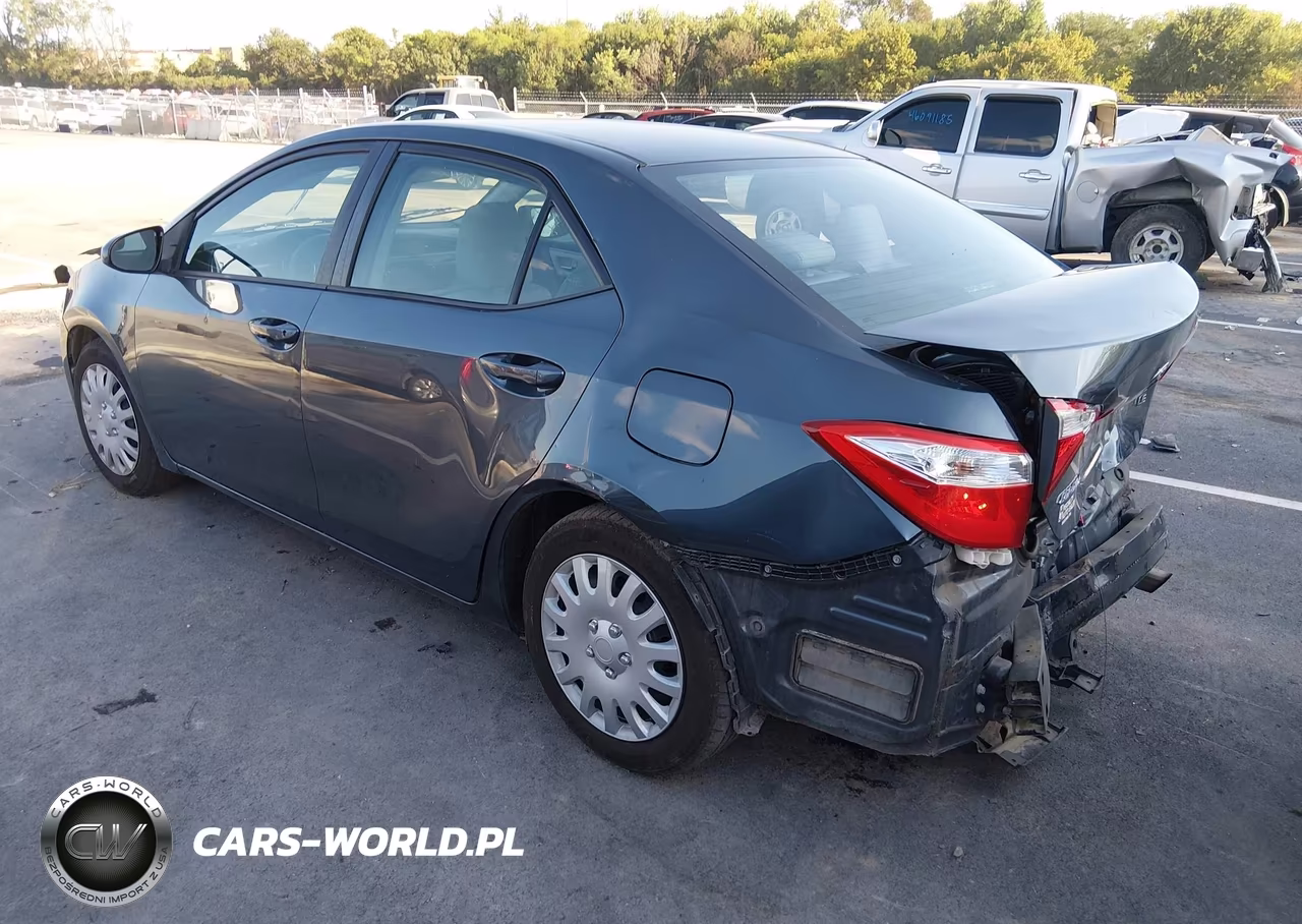 2015 Toyota Corolla Le VIN:2T1BURHE0FC238236 - 3