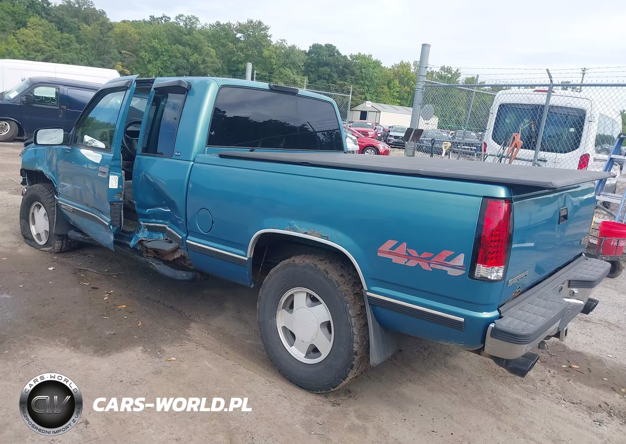 1998 GMC Sierra 1500 Sl Wideside VIN:2GTEK19R1W1546164 - 3