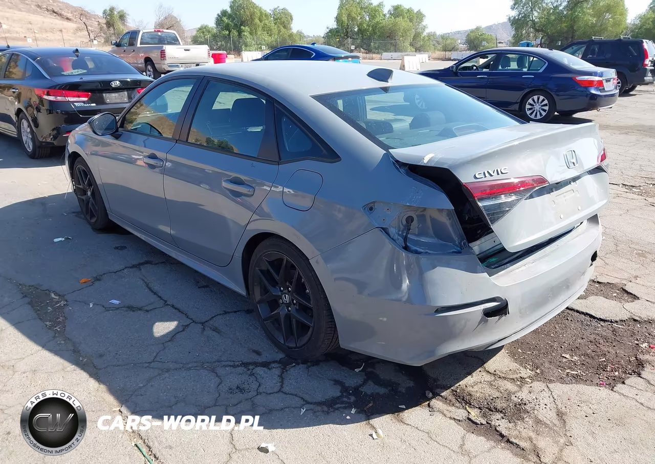 2025 Honda Civic Sport VIN:2HGFE2F58SH549620 - 3