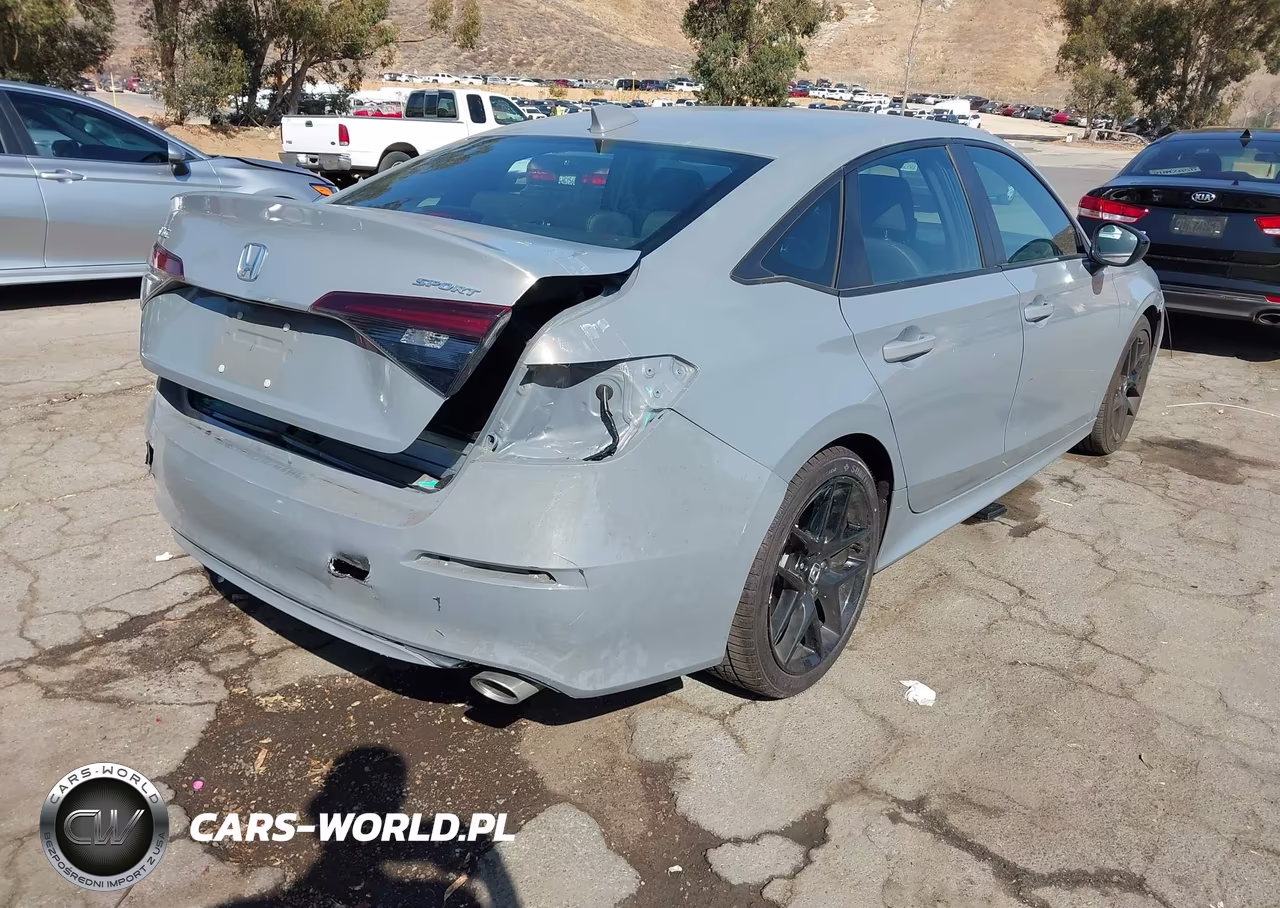 2025 Honda Civic Sport VIN:2HGFE2F58SH549620 - 4