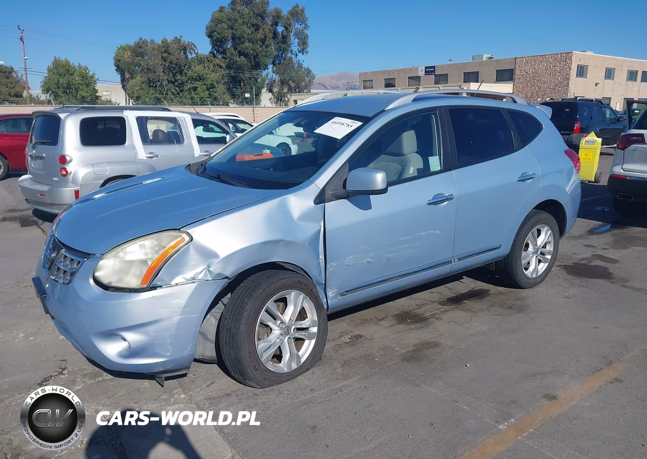 2013 Nissan Rogue Sv VIN:JN8AS5MT1DW010074 - 2