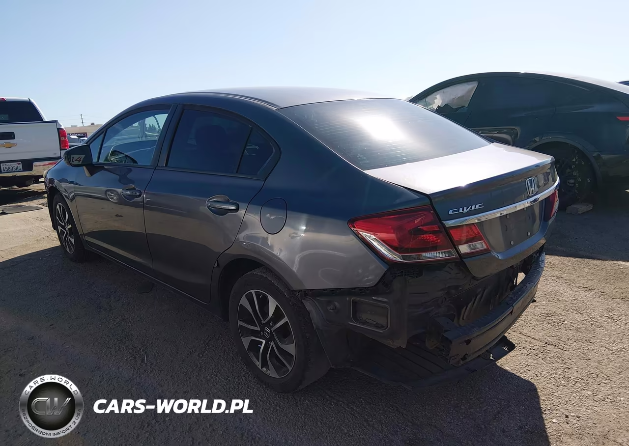 2015 Honda Civic Ex VIN:2HGFB2F80FH552245 - 3