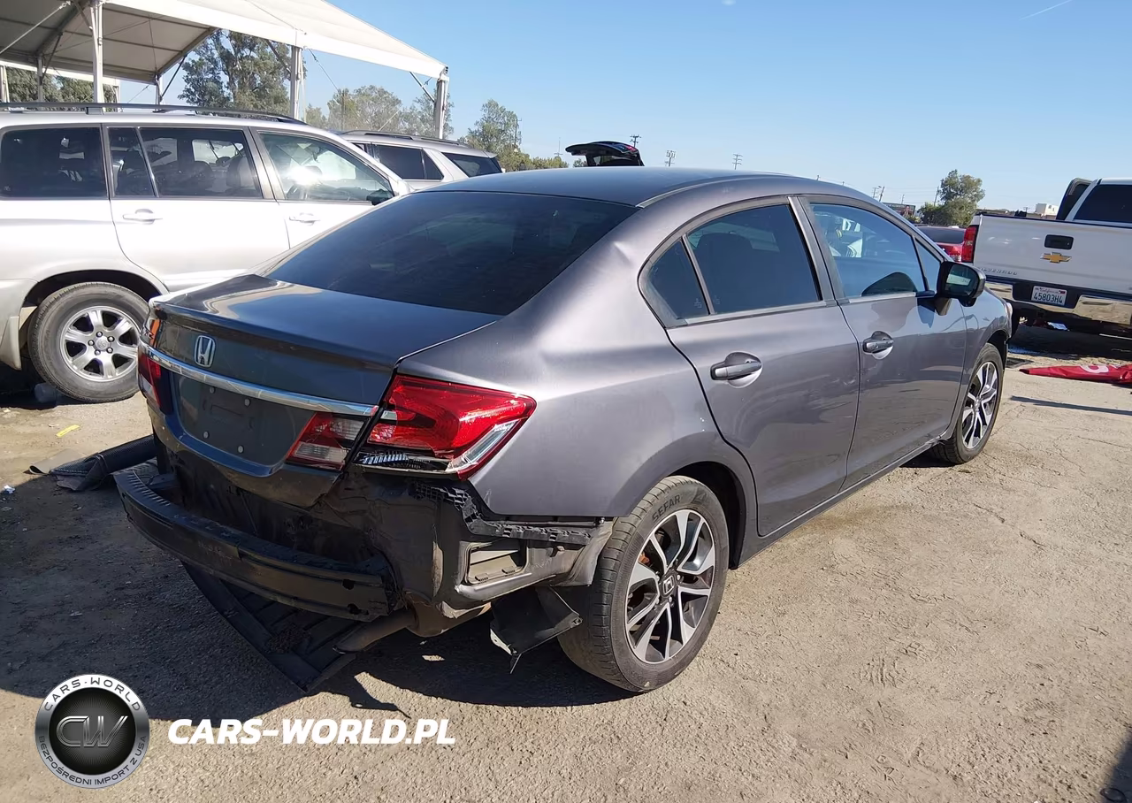2015 Honda Civic Ex VIN:2HGFB2F80FH552245 - 4
