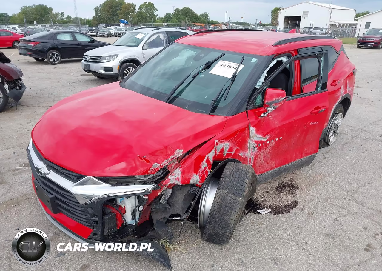 2021 Chevrolet Blazer Awd 2Lt VIN:3GNKBHRS9MS570154 - 2