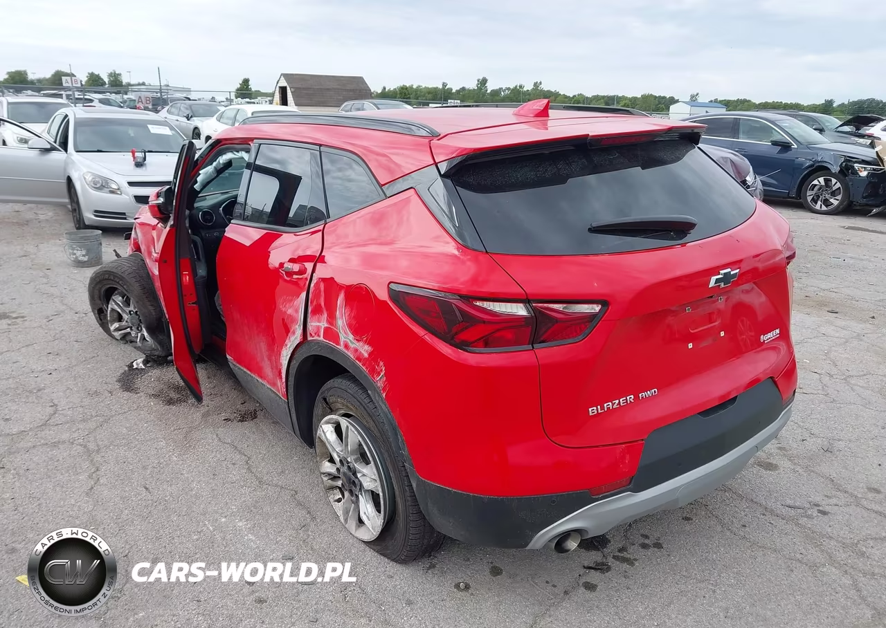 2021 Chevrolet Blazer Awd 2Lt VIN:3GNKBHRS9MS570154 - 3