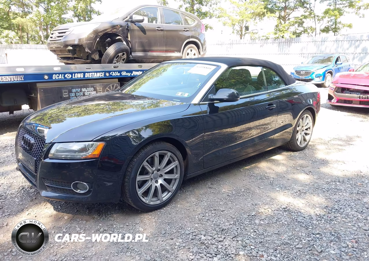 2012 Audi A5 2.0T Premium VIN:WAULFAFH6CN004637 - 2