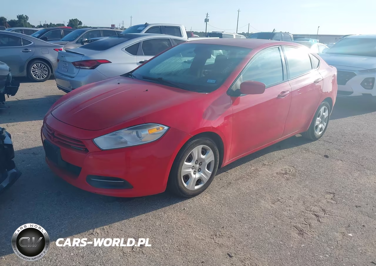 2016 Dodge Dart Se VIN:1C3CDFAA1GD625090 - 2