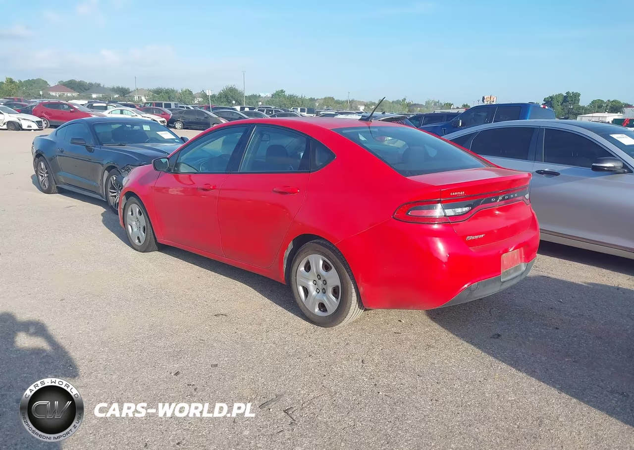 2016 Dodge Dart Se VIN:1C3CDFAA1GD625090 - 3