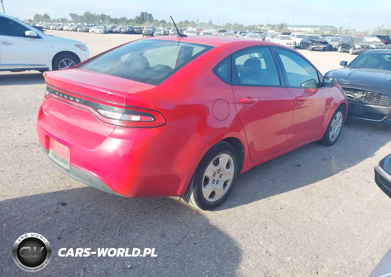 2016 Dodge Dart Se VIN:1C3CDFAA1GD625090 - 4