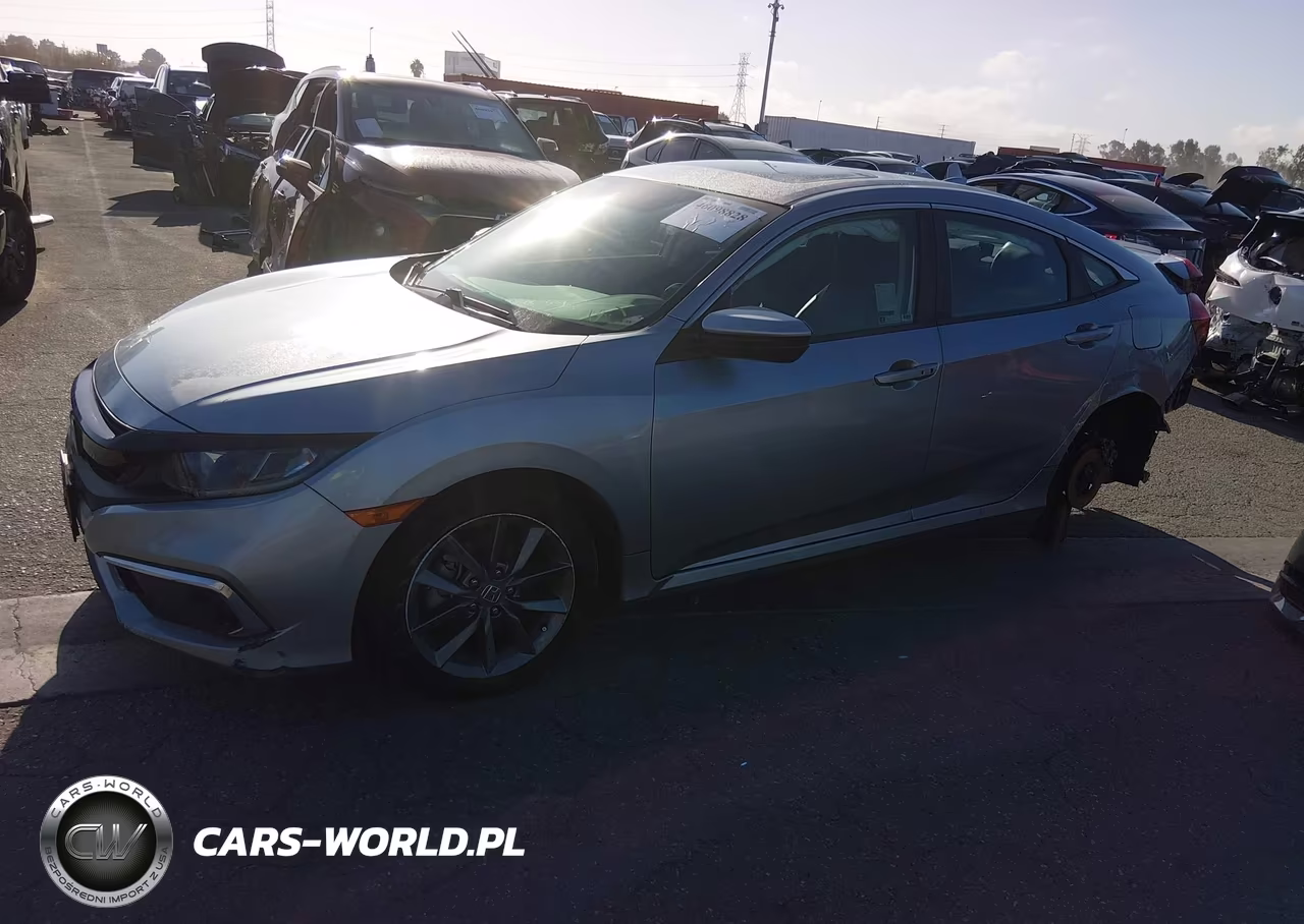 2019 Honda Civic Ex-L VIN:19XFC1F78KE211680 - 2