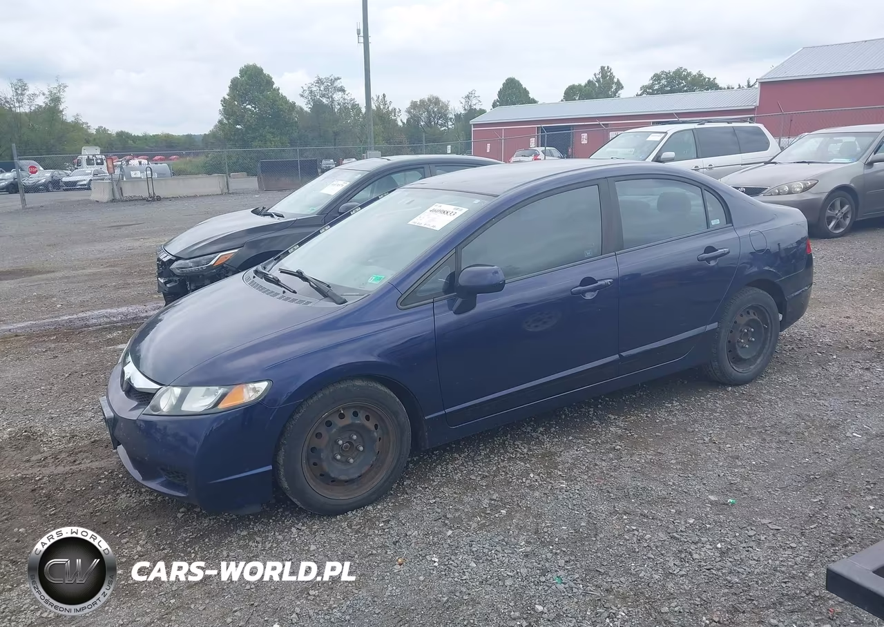 2009 Honda Civic Lx VIN:19XFA16579E002042 - 2