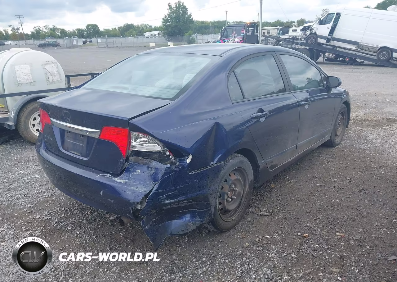 2009 Honda Civic Lx VIN:19XFA16579E002042 - 4