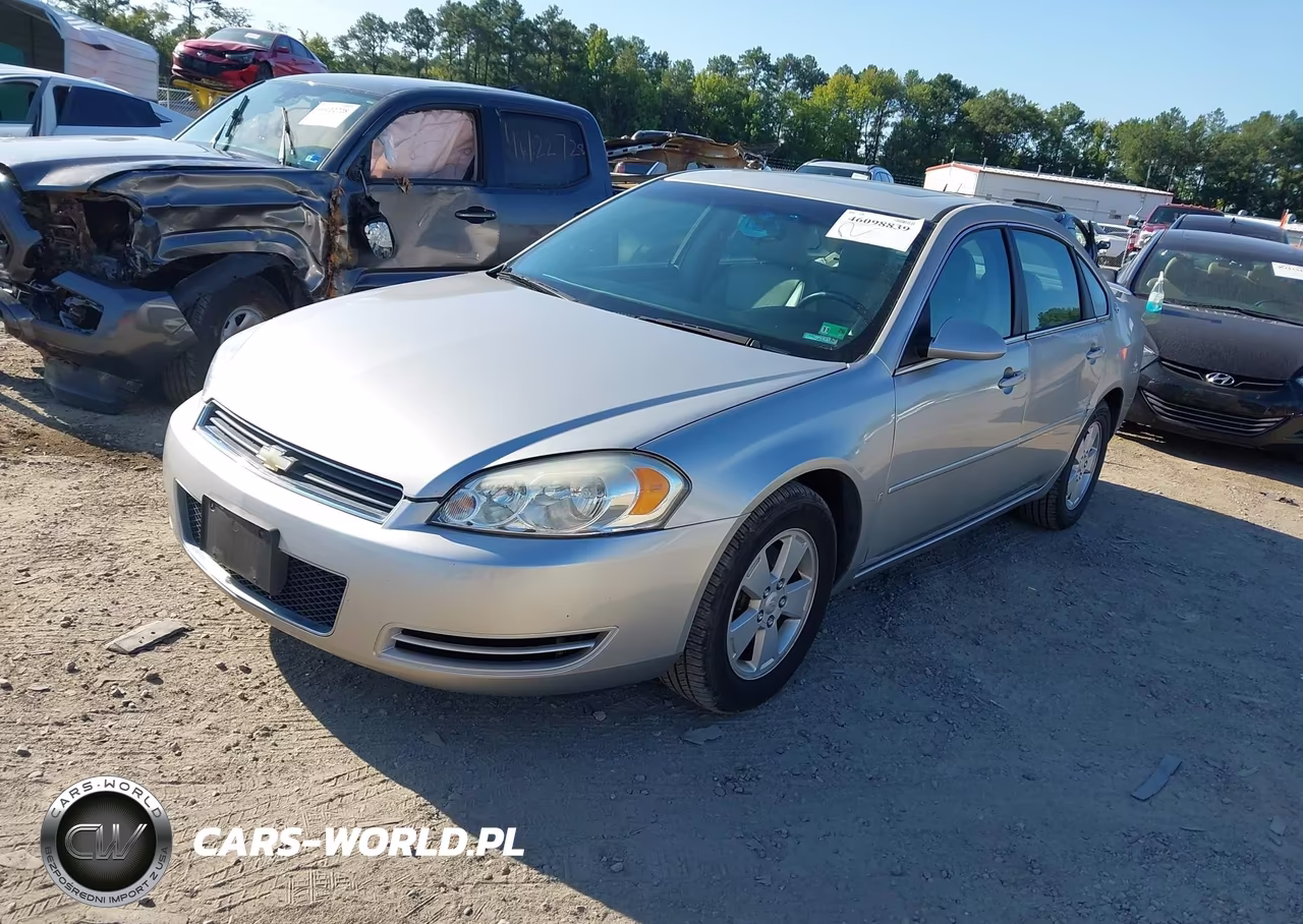 2008 Chevrolet Impala Lt VIN:2G1WT58NX81325102 - 2