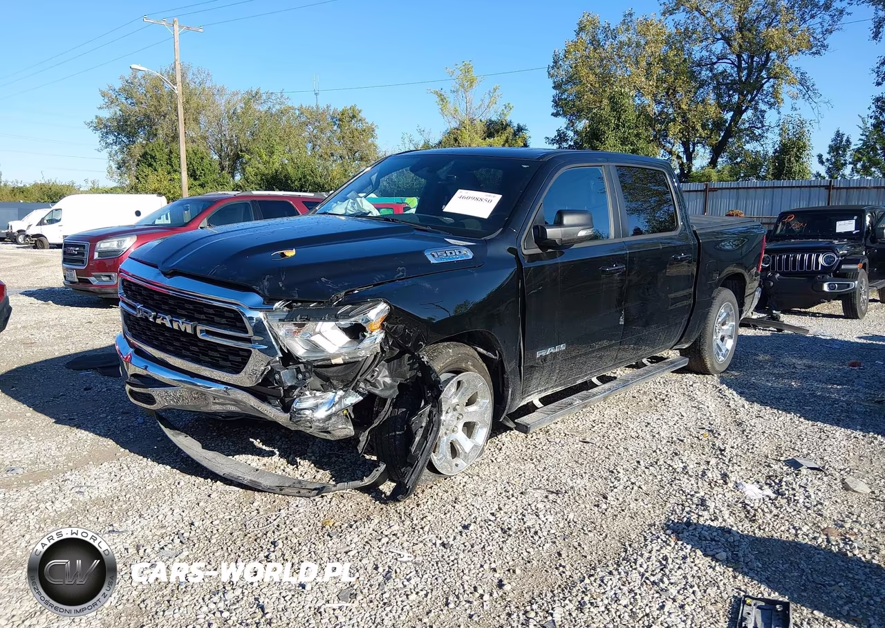 2022 Ram 1500 Big Horn 4X4 5'7 Box VIN:1C6RRFFG3NN395281 - 2