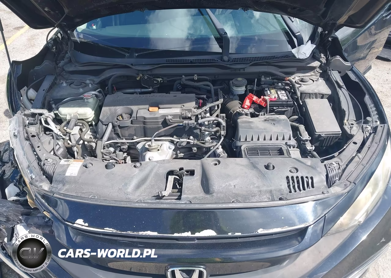 2019 Honda Civic Lx VIN:19XFC2F66KE042711 - 10