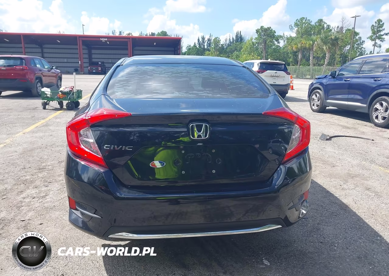 2019 Honda Civic Lx VIN:19XFC2F66KE042711 - 16