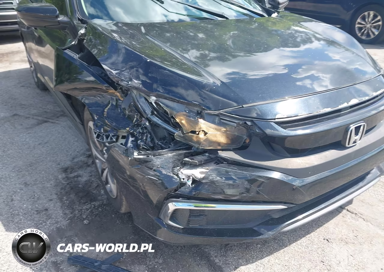 2019 Honda Civic Lx VIN:19XFC2F66KE042711 - 6