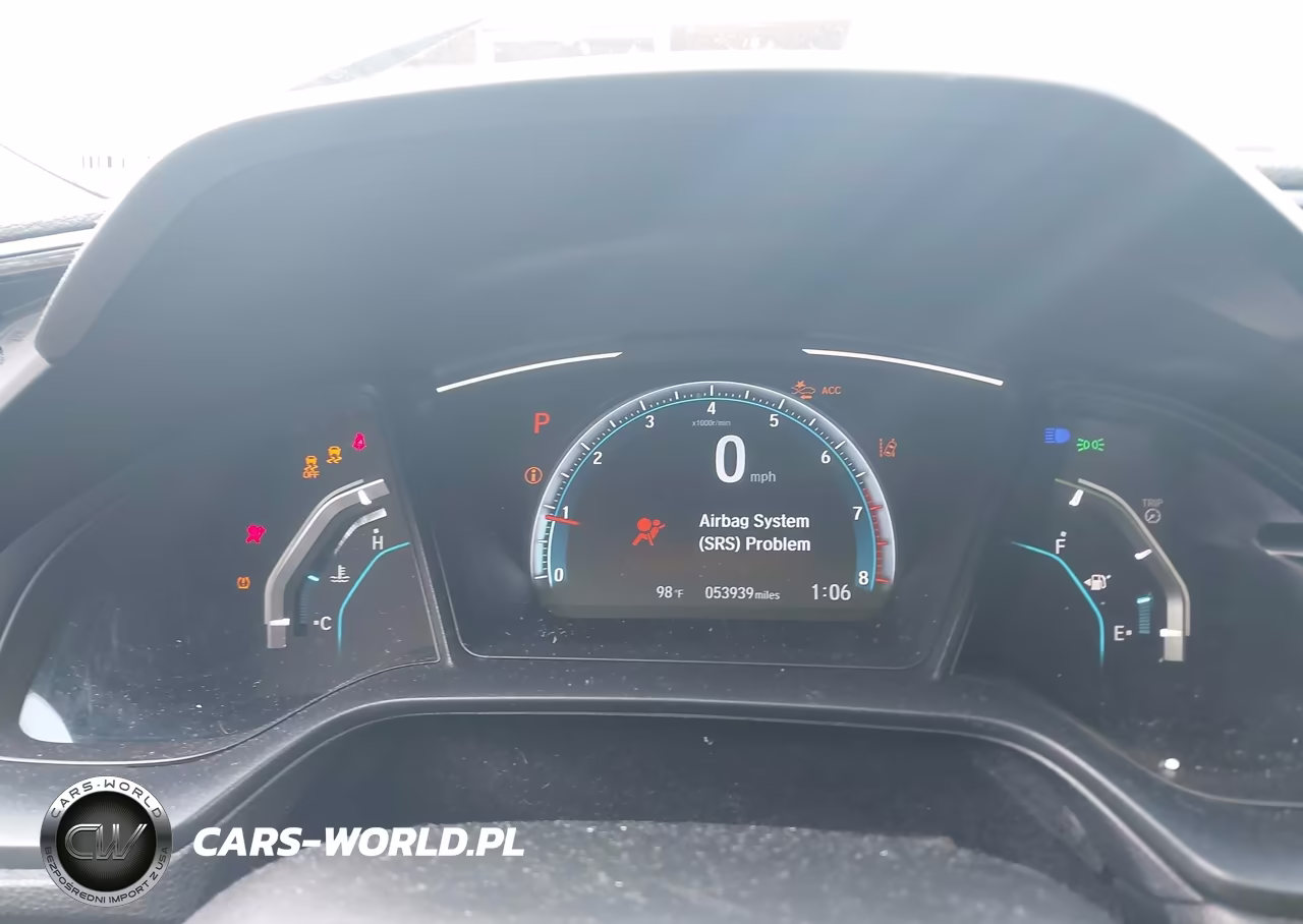 2019 Honda Civic Lx VIN:19XFC2F66KE042711 - 7