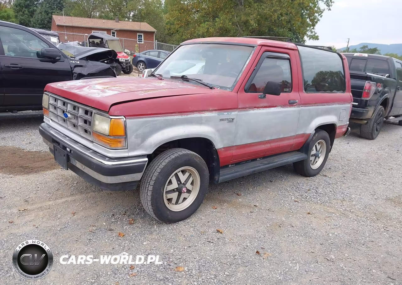 1989 Ford Bronco Ii VIN:1FMCU14T7KUA47240 - 2