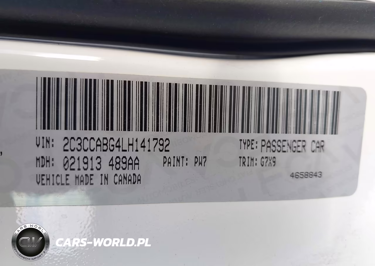 2020 Chrysler 300 300S VIN:2C3CCABG4LH141792 - 9
