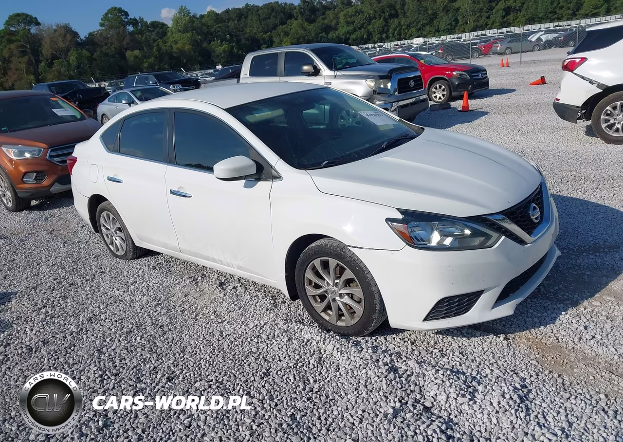 2018 Nissan Sentra Sv VIN:3N1AB7AP3JL637166 - 1