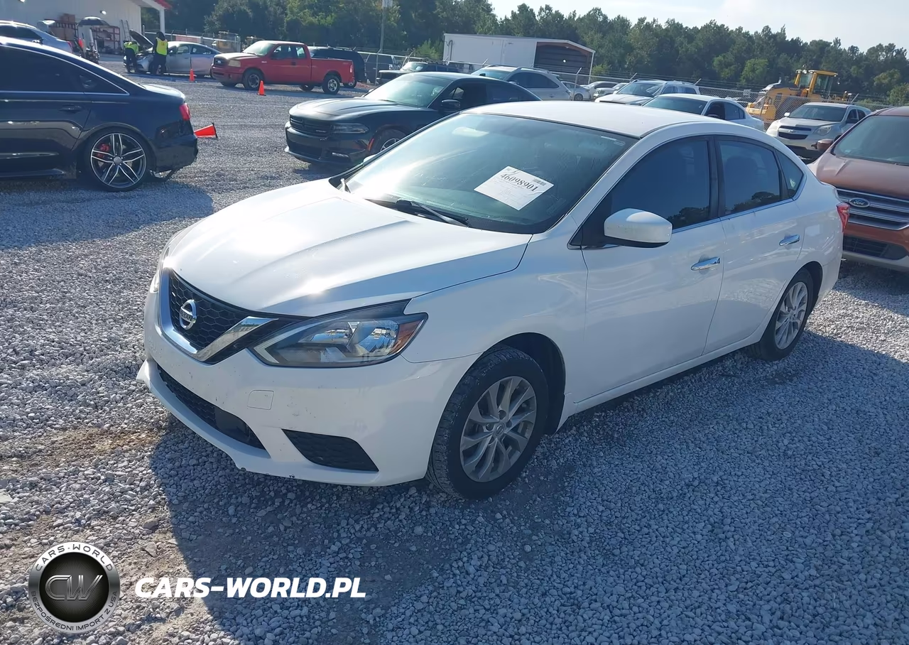 2018 Nissan Sentra Sv VIN:3N1AB7AP3JL637166 - 2