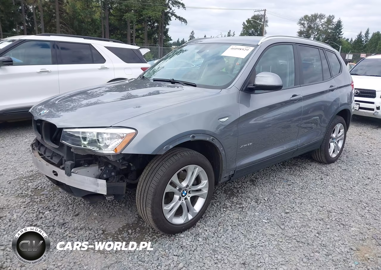 2017 BMW X3 xDrive35I VIN:5UXWX7C59H0U40945 - 2