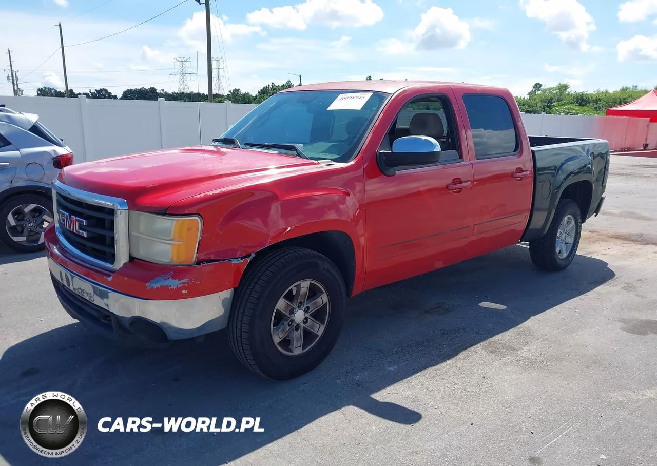 2008 GMC Sierra 1500 Sle1 VIN:2GTEC13J081165666 - 2