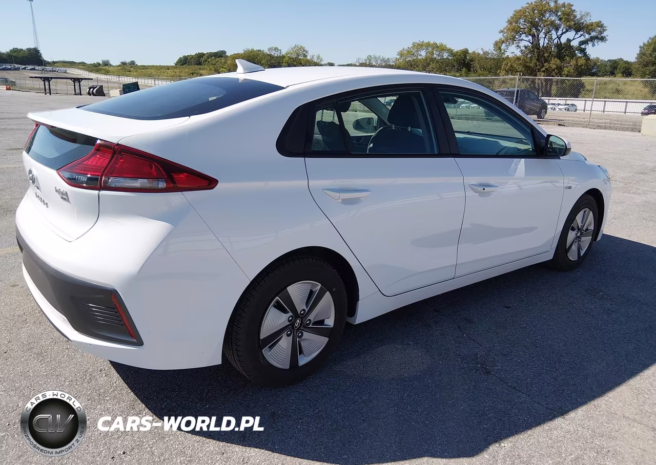 2020 Hyundai Ioniq Hybrid Blue VIN:KMHC65LC6LU233193 - 4