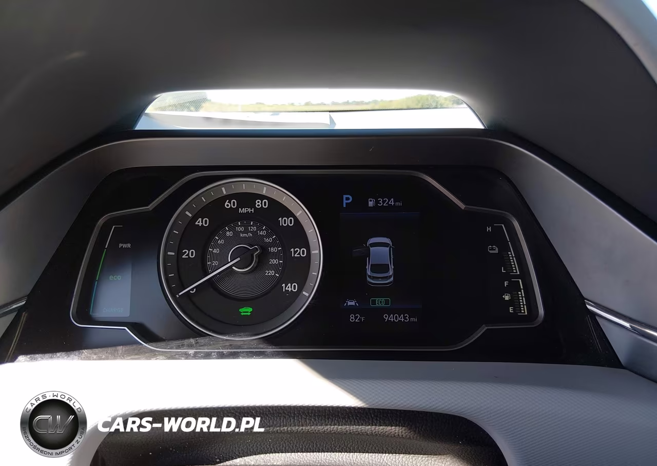 2020 Hyundai Ioniq Hybrid Blue VIN:KMHC65LC6LU233193 - 7