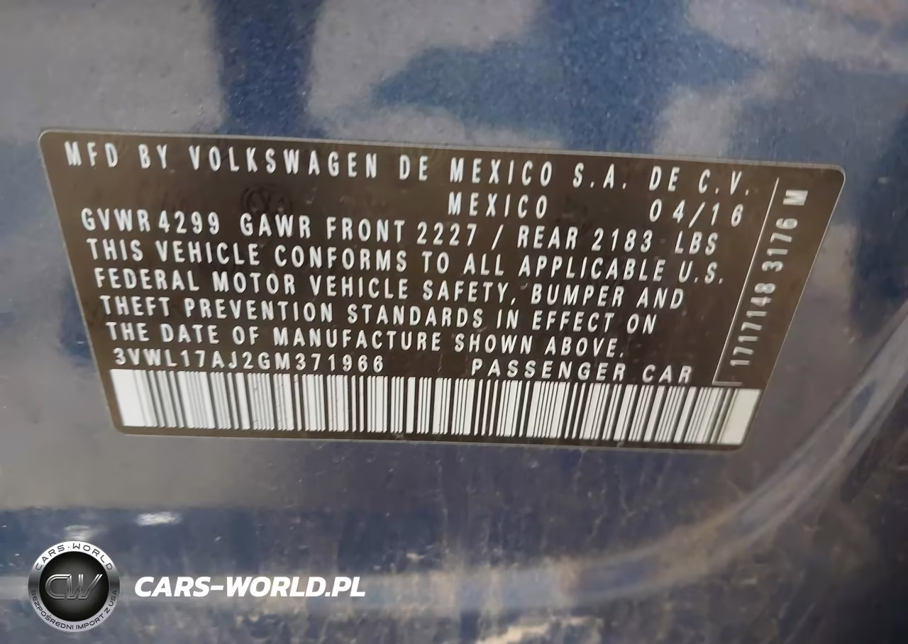 2016 Volkswagen Jetta 1.8T Sel VIN:3VWL17AJ2GM371966 - 9